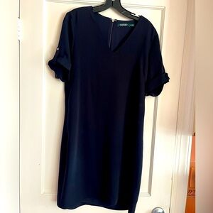 Classy Navy Blue Ralph Lauren Dress